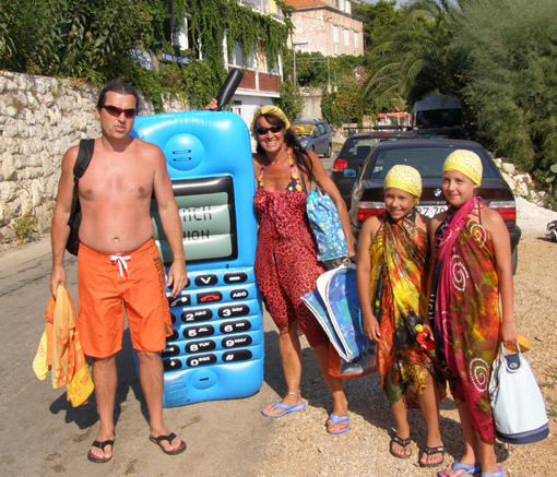 Darek, Basia, Marta, Ola