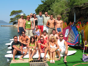maj 2005-kurs windsurfingu
