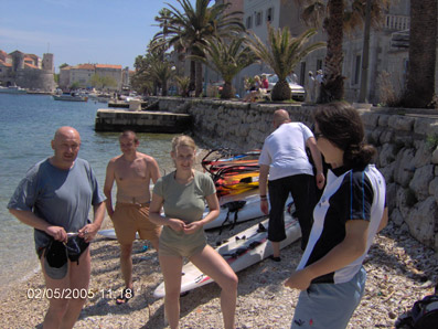 windsurfingowa wycieczka na Korculę