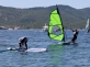Grupa początkująca i niekontrolowane windsurfingowe triki.