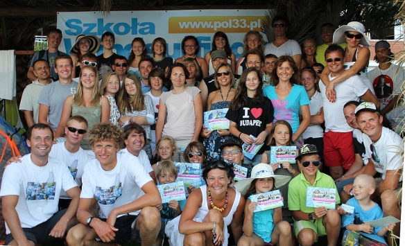 Wszystkim bardzo dziękujemy za udział w kursie i zachęcamy gorąco do uprawiania windsurfingu! 